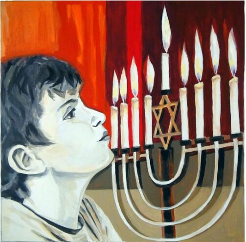 Tableau - La Fête de 'Hanukkah