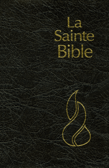 LA SAINTE BIBLE - COUVERTURE SOUPLE NOIRE