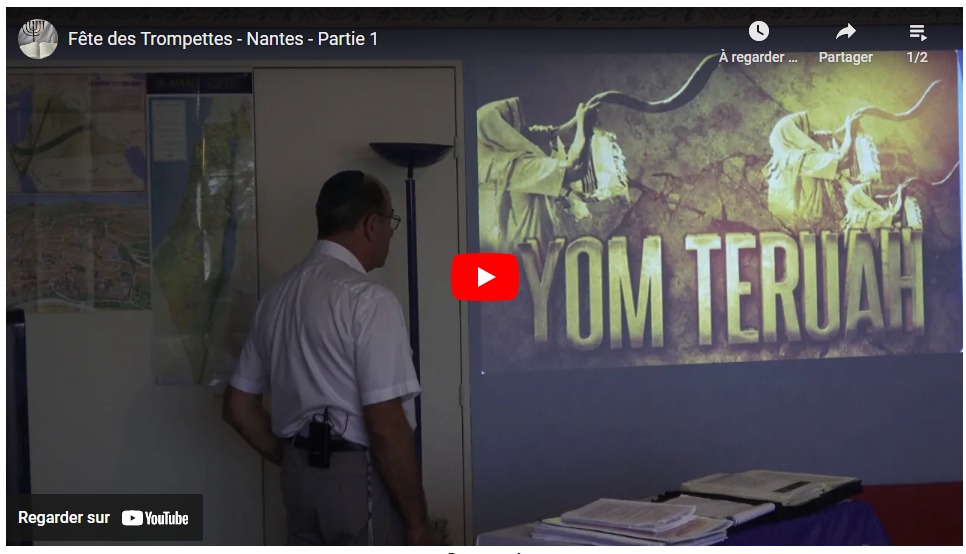 Fête des Trompettes (Yom Teruah) – Nantes