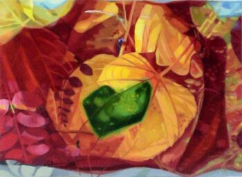 Tableau - Explosion solaire 38/55cm