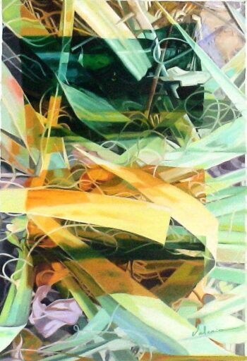 Tableau - Jeux de lumière 38/55cm