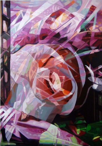 Rose 100x70cm