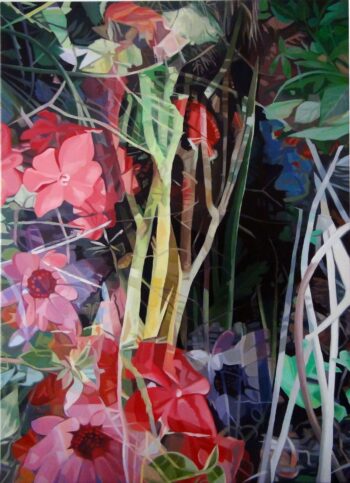 Sérénité le gardien de la forêt 100x70cm