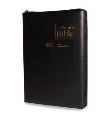 LA BIBLE SEGOND NEG 1979 A GROS CARACTÈRES (Zip)
